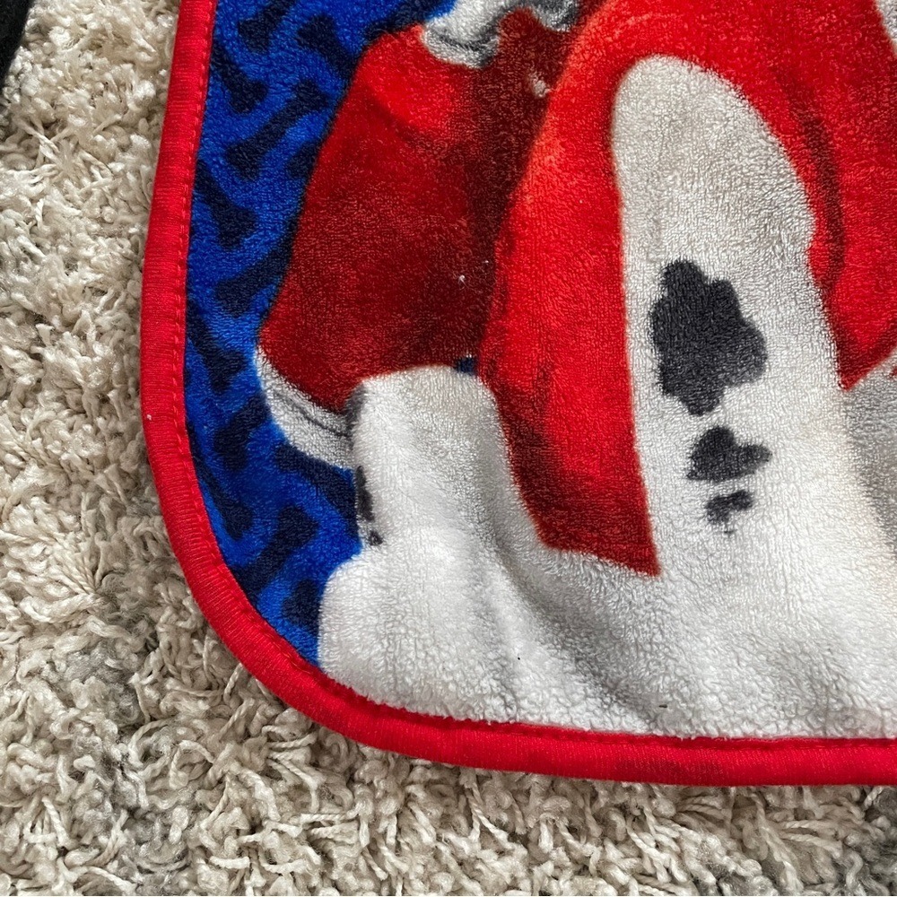 Paw Patrol Kids Fleece Throw Blanket Marshall Chase Rubble Blue Red 37x55 - Picture 3 of 9